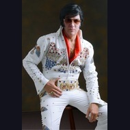 Elvis Impersonator: The King Of Diamonds As Elvis