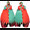Fun Giant Christmas Elf Stilt Walkers