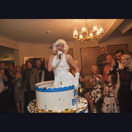 Scott Jordan's Pop Out Celebration Cake