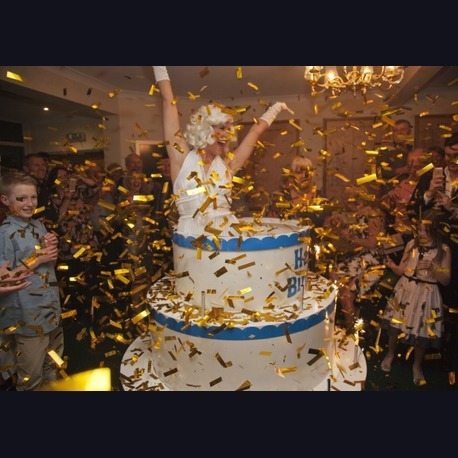 Scott Jordan's Pop Out Celebration Cake